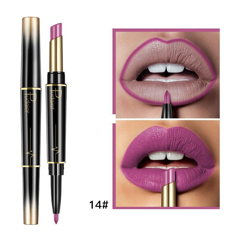 Pudaier Matte Double-headed Lipstick