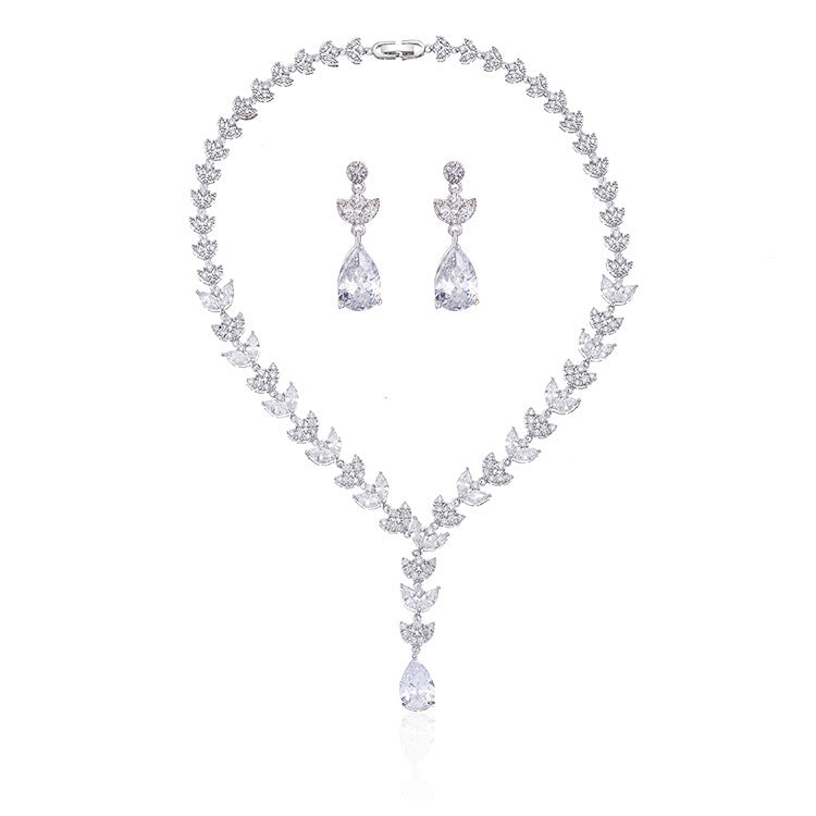 Two Piece Necklace Earring Set