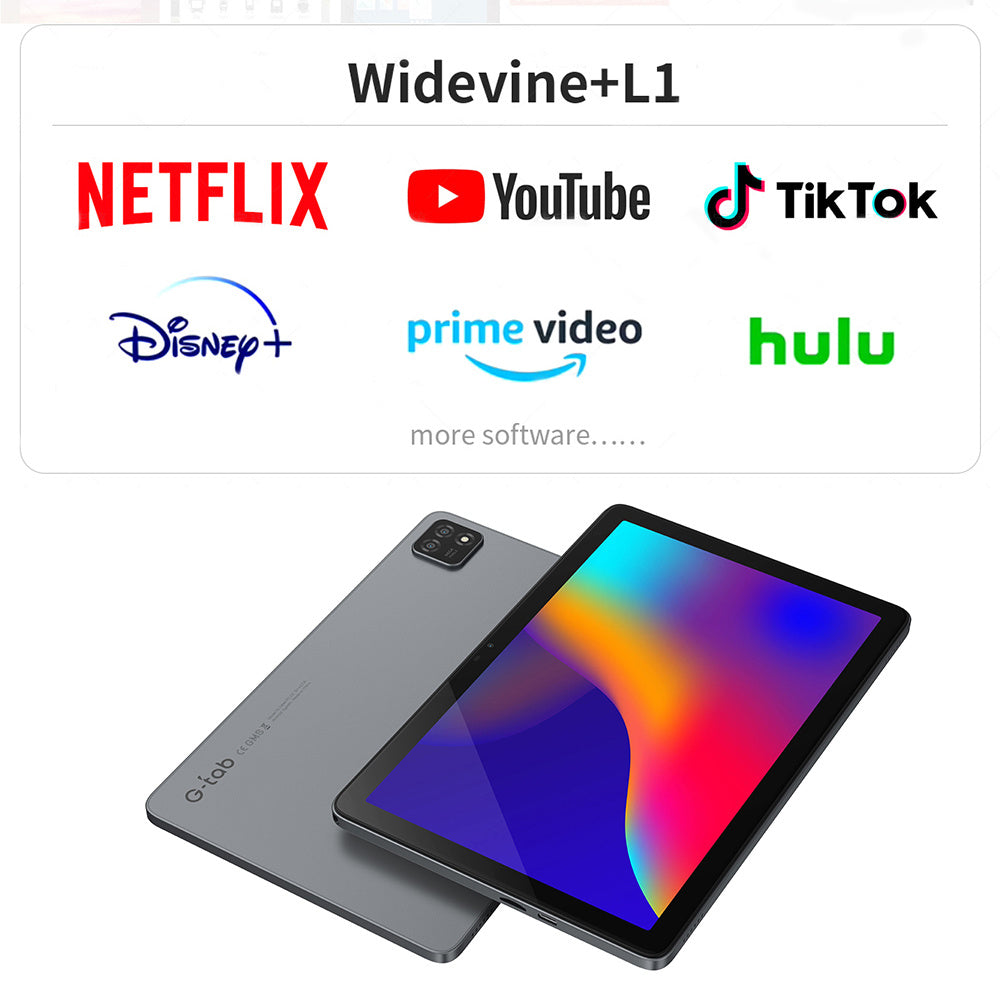 G-tab T9 10.1 Inch Android 14 Tablet