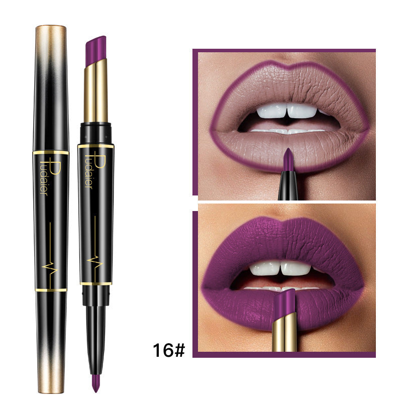 Pudaier Matte Double-headed Lipstick