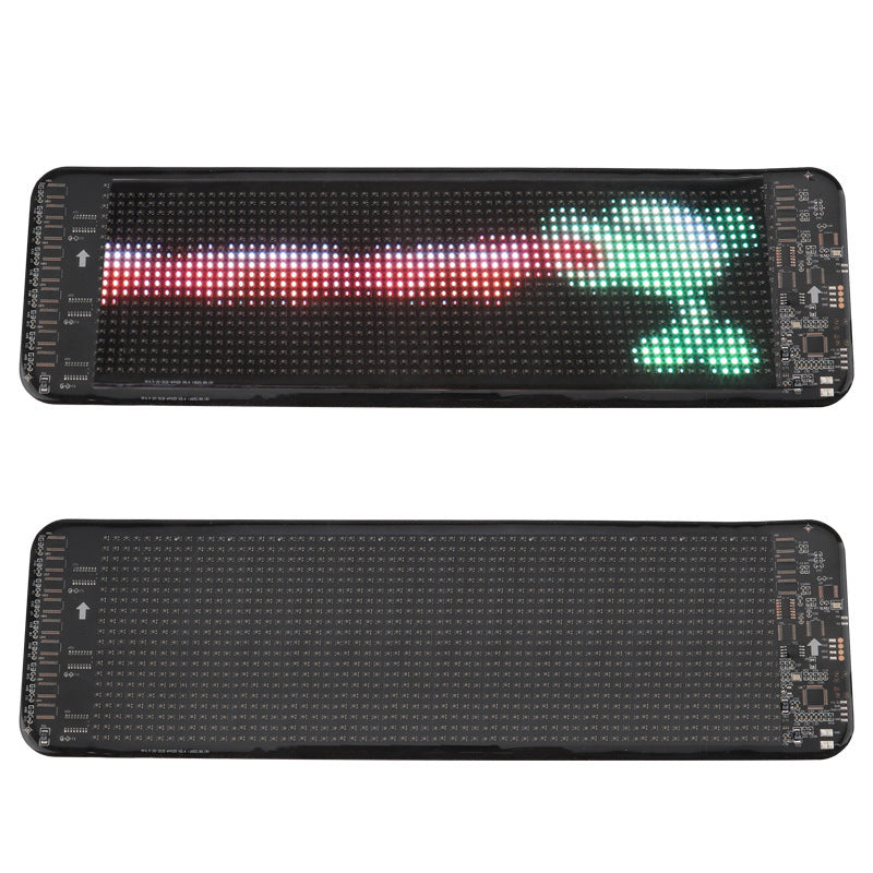 Programmable Car LED Sign for Custom Text Pattern & Animations