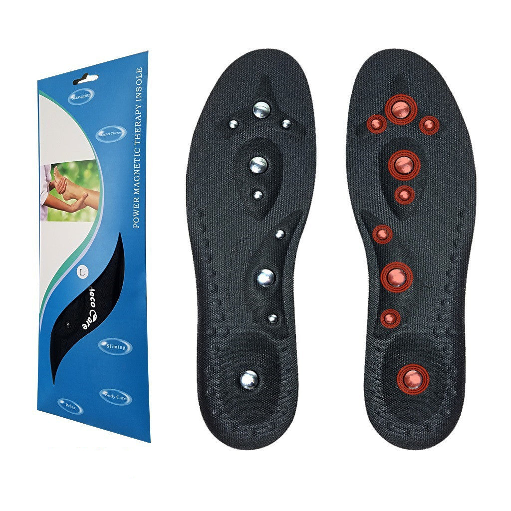 Magnetic massage insoles