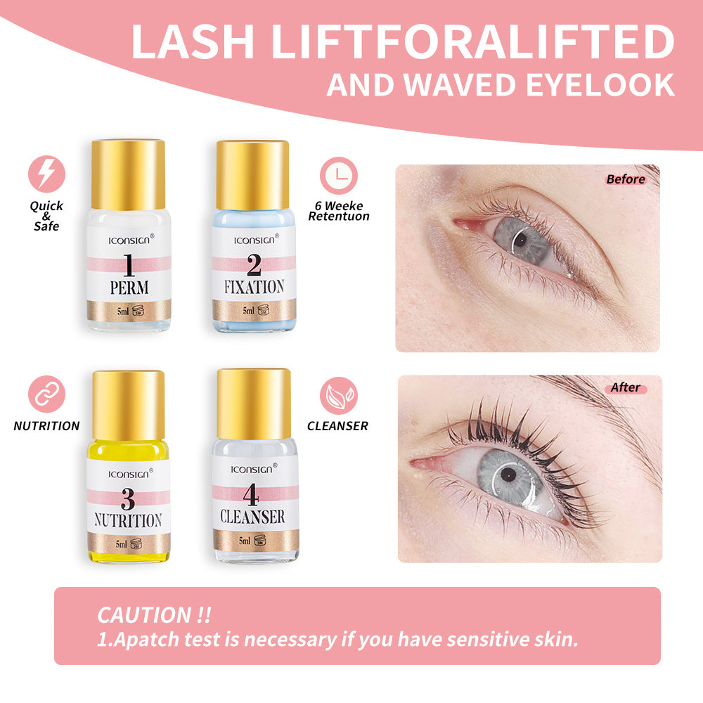 ICONSIGN Lash Lift EyeLash /Eyebrow Tint Kit
