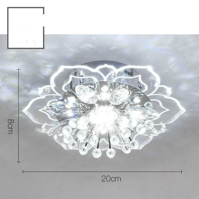Modern Living Room Crystal Lamp