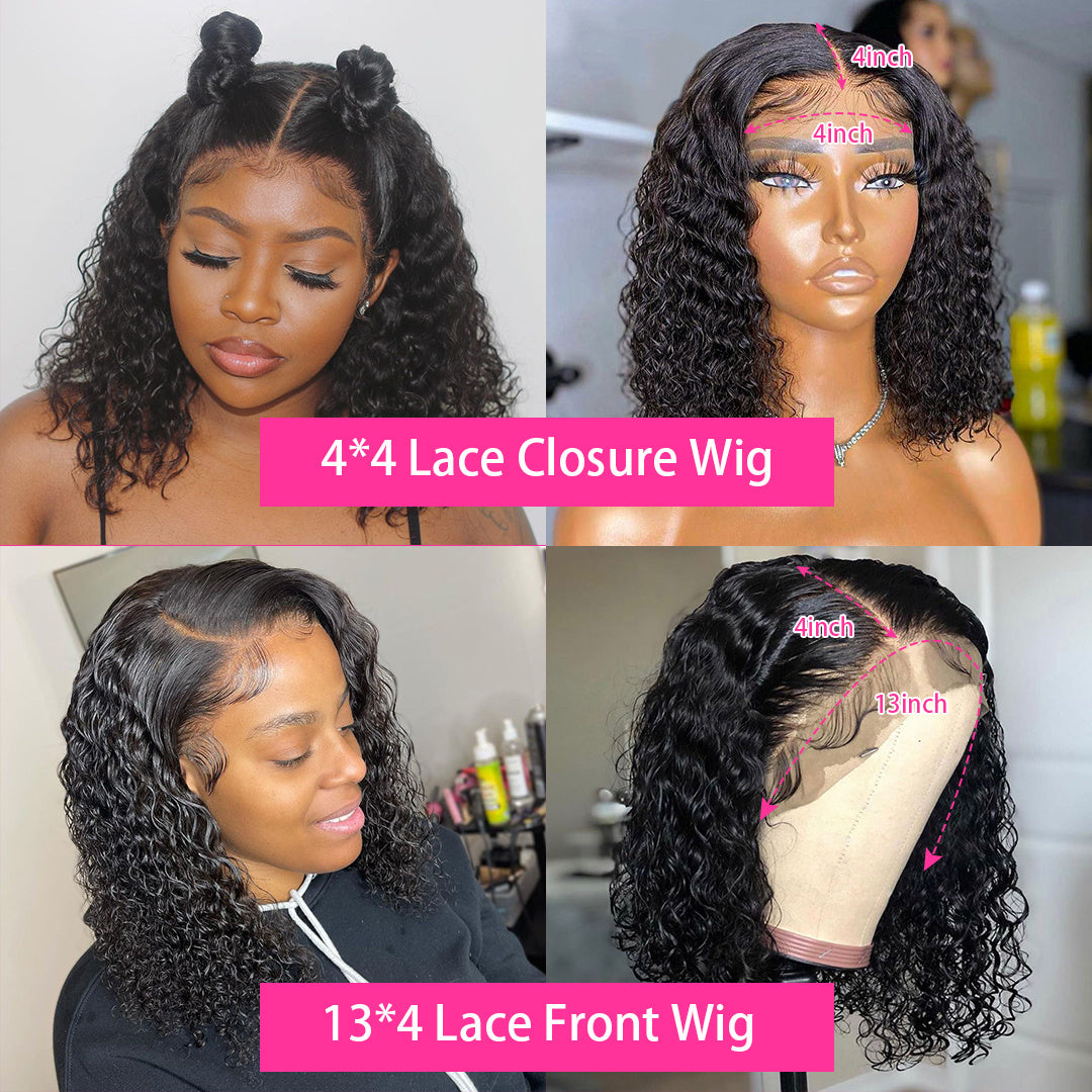 10A Short Brazilian Lace Front Bob Wig