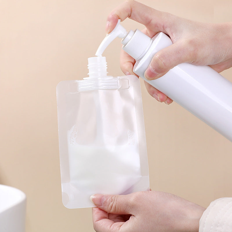Transparent Travel Portable Refillable Pouches