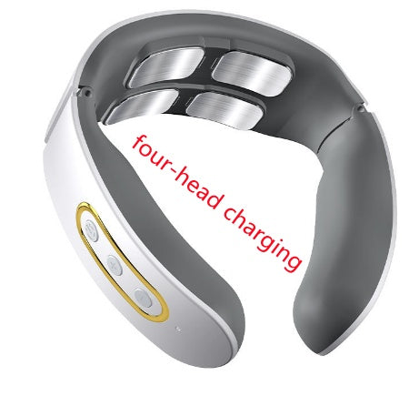 Heat Pain Electric Pulse Neck Massager