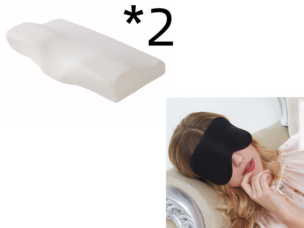 Contoured Memory Foam Pillow for Neck Pain