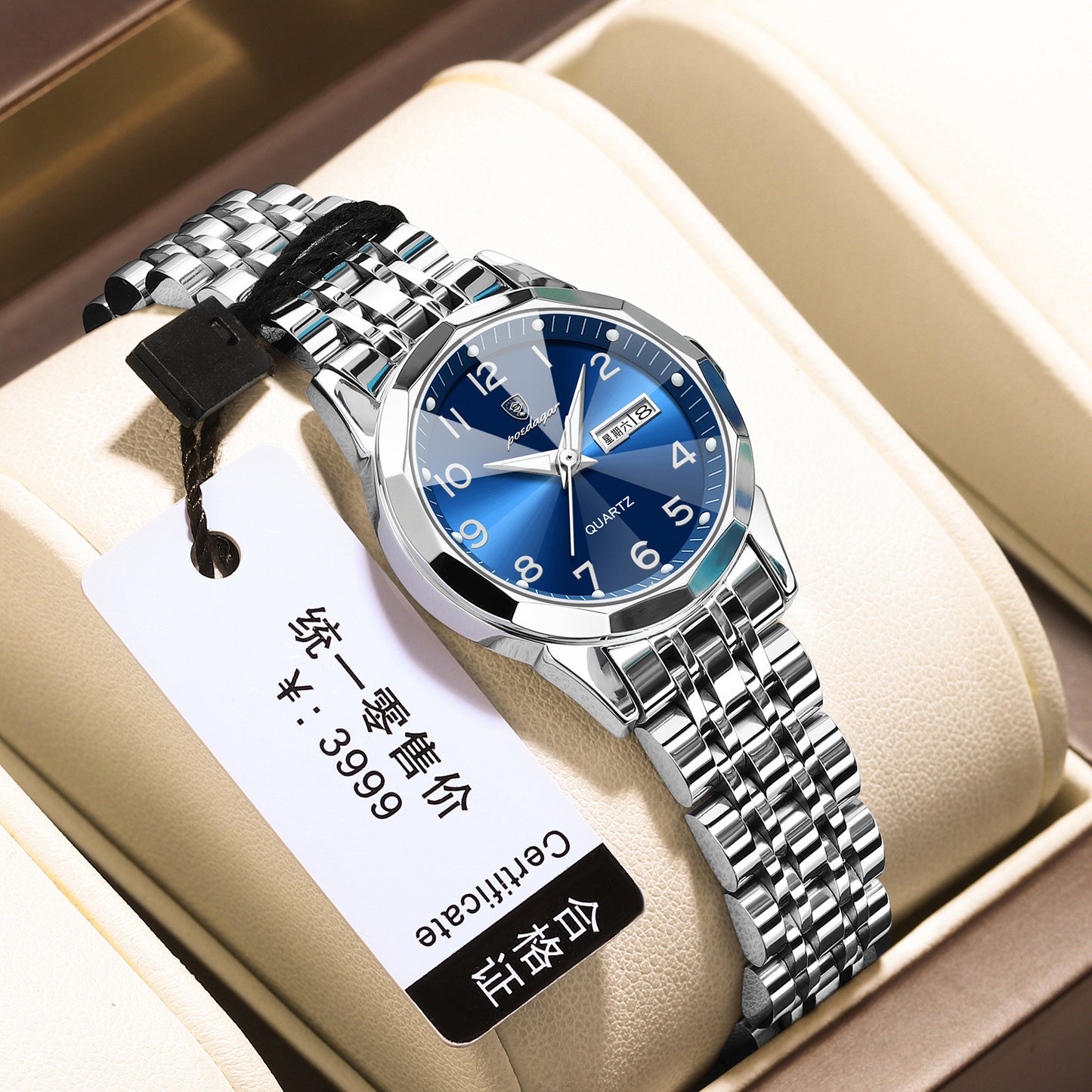 Women's Double Calendar Watch