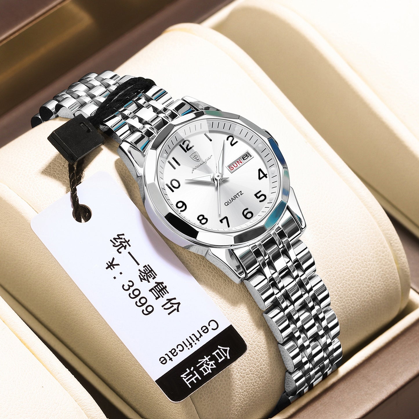 Women's Double Calendar Watch