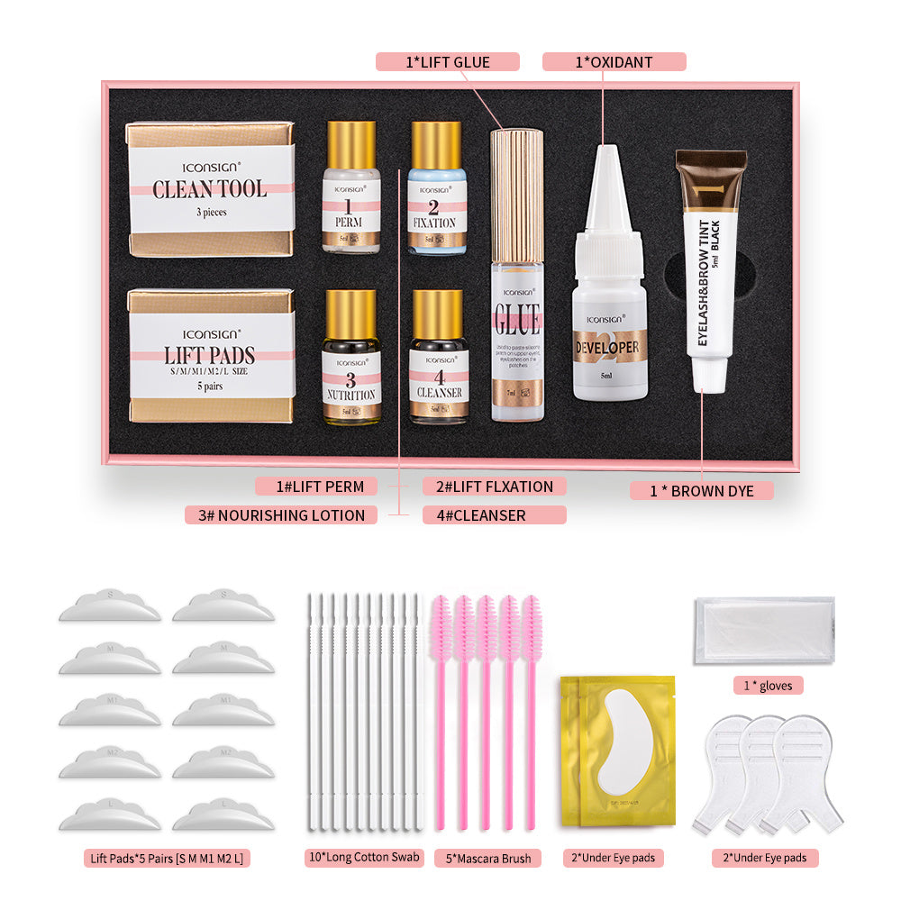 ICONSIGN Lash Lift EyeLash /Eyebrow Tint Kit