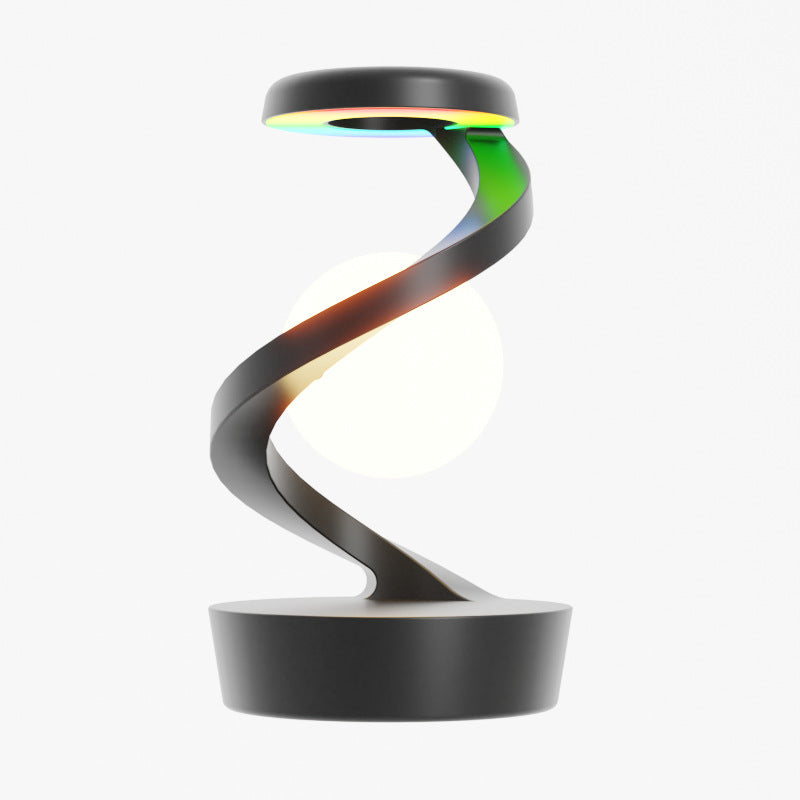 Rotating Moon Lamp With Wireless Charging