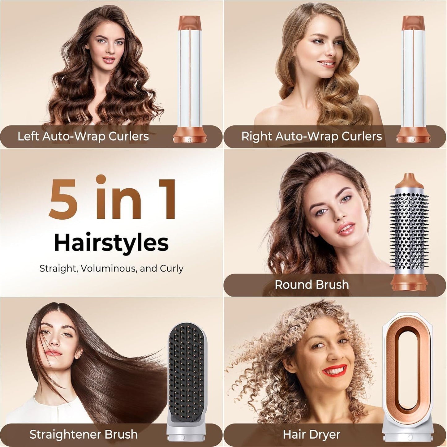 5 IN 1 Pro Air Wrap Hair Styler