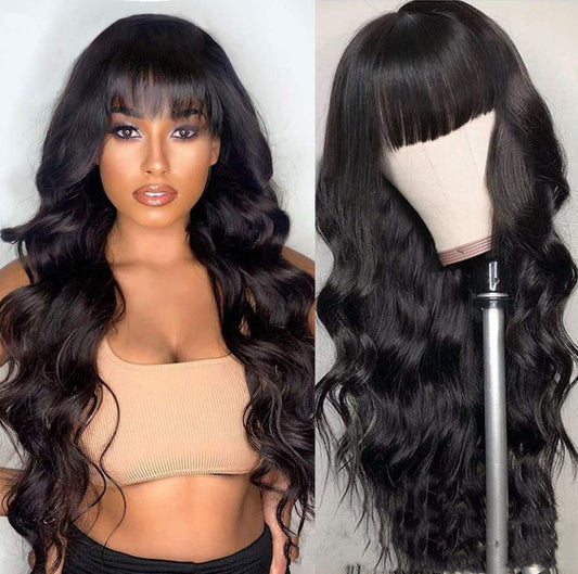 Body Wave Fringe Wig