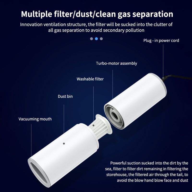 Portable Handheld Car Vacuum Cleaner