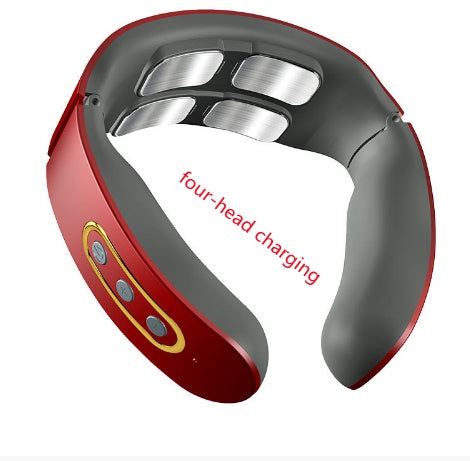 Heat Pain Electric Pulse Neck Massager