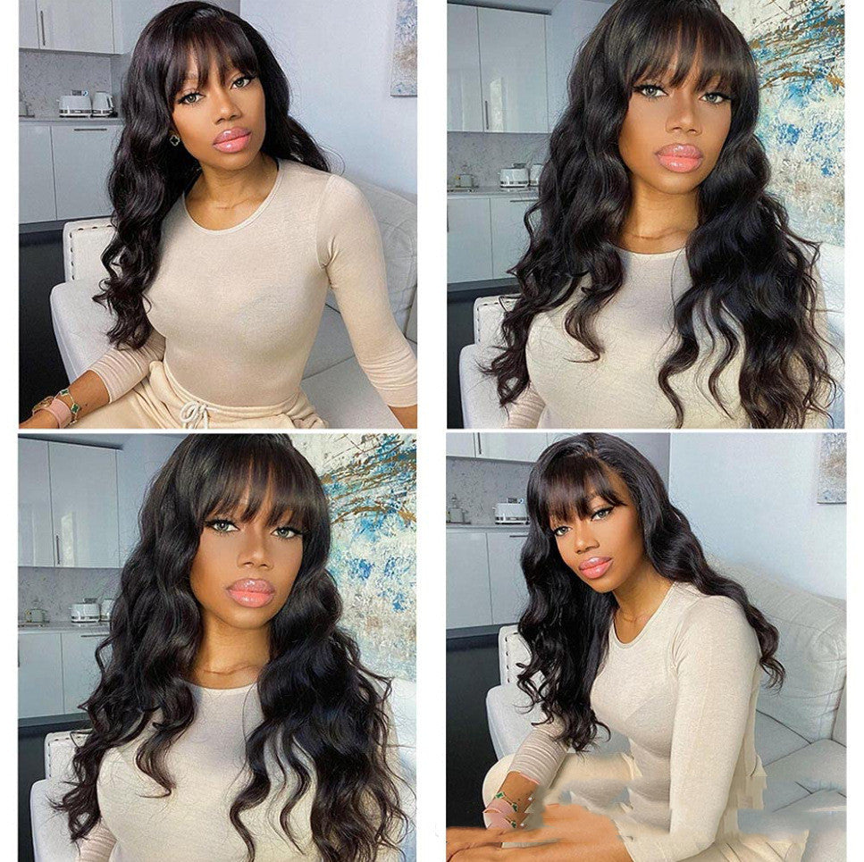 Body Wave Fringe Wig