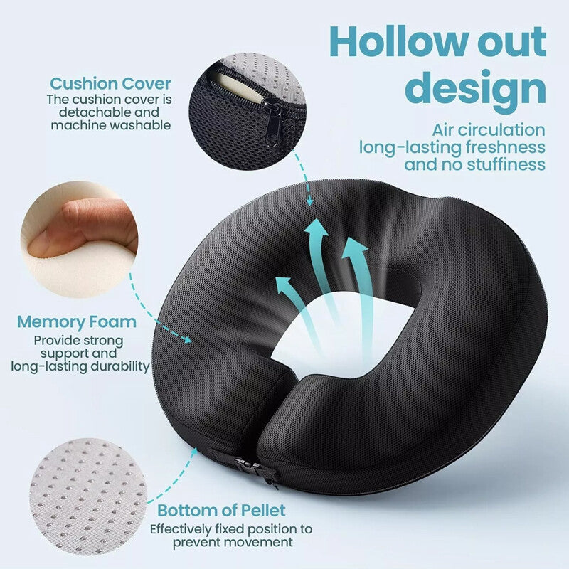 Donut Cushion For Hemorrhoids Coccyx Pain Relief