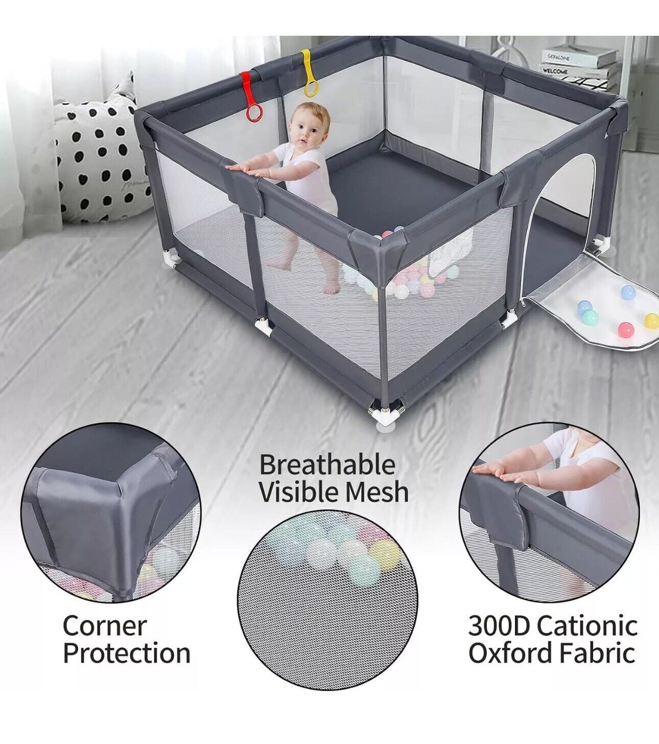 Large Kids Playpen