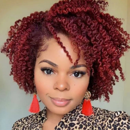 Short Curly Synthetic Wigs