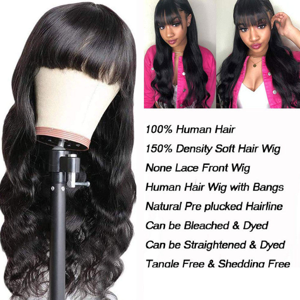 Body Wave Fringe Wig