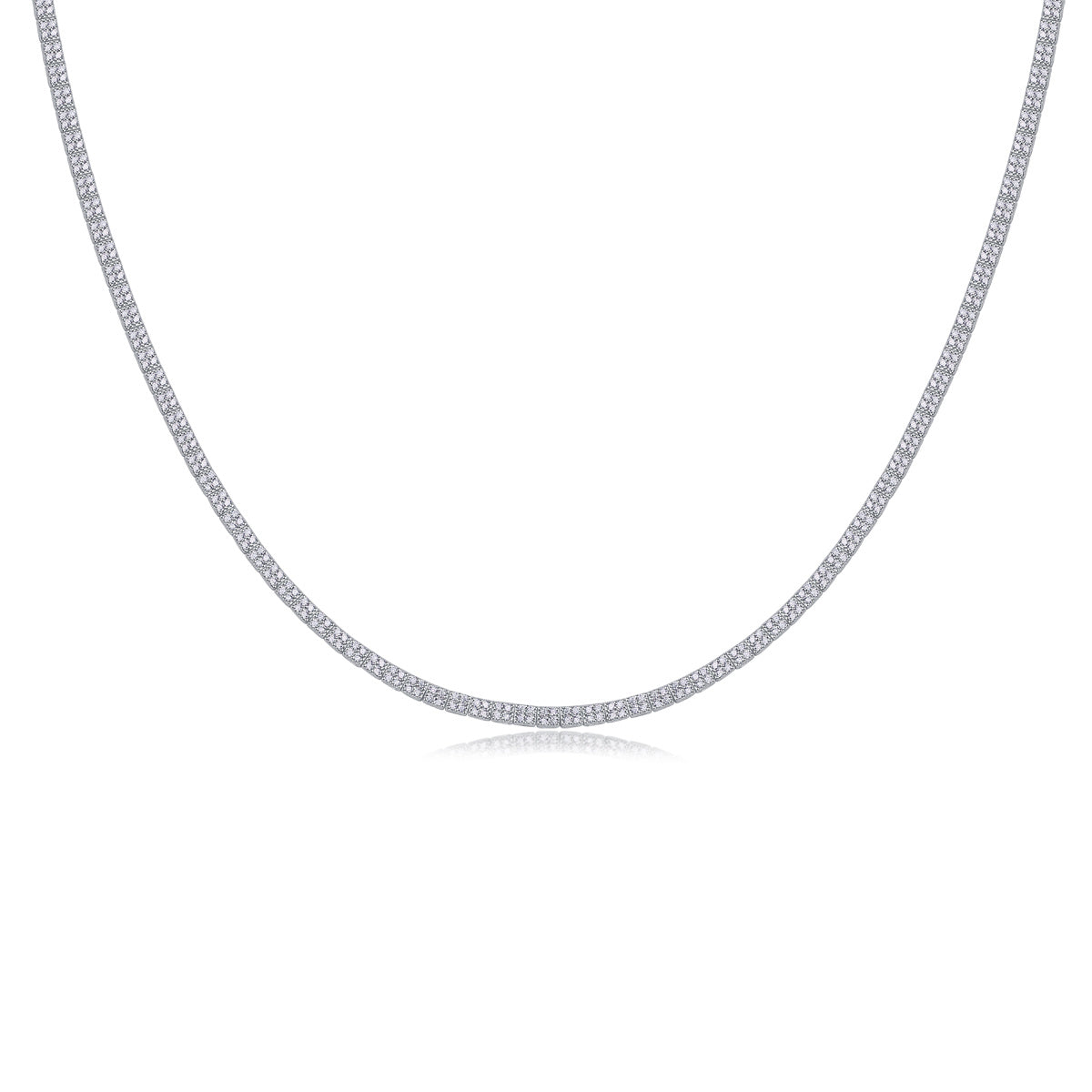 Luxury Fashion Diamond S925 Silver Necklace