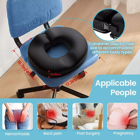 Donut Cushion For Hemorrhoids Coccyx Pain Relief
