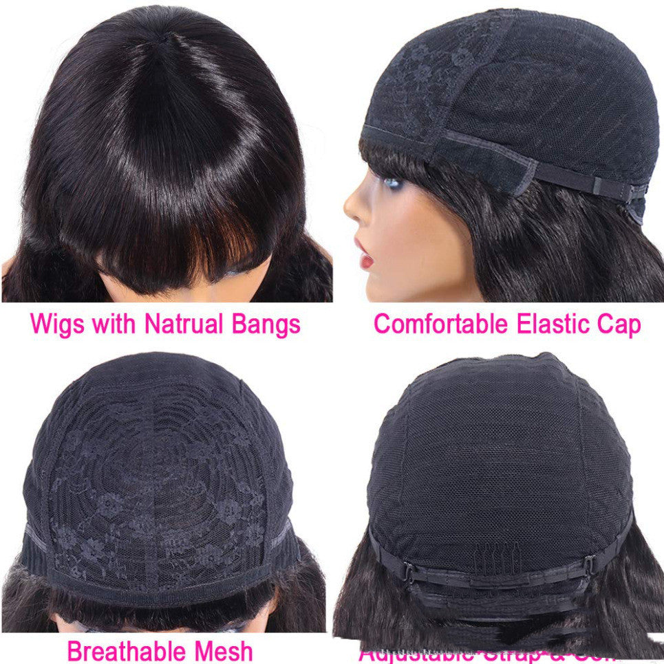 Body Wave Fringe Wig